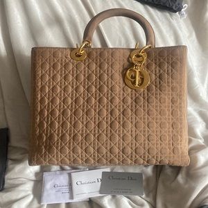 Lady Dior Nylon Tote